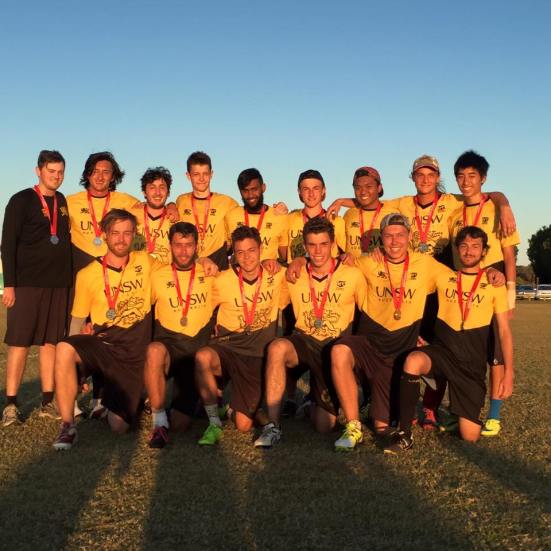 Tritons winning Silver at AUGs 2015